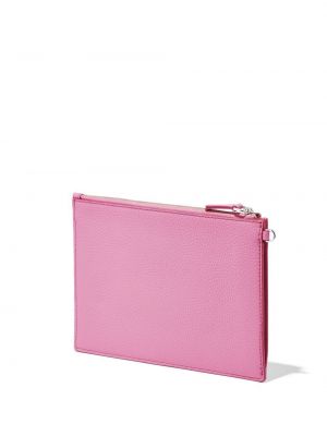 Różowy portfel skórzany Marc Jacobs