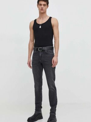 Džíny Karl Lagerfeld Jeans šedé