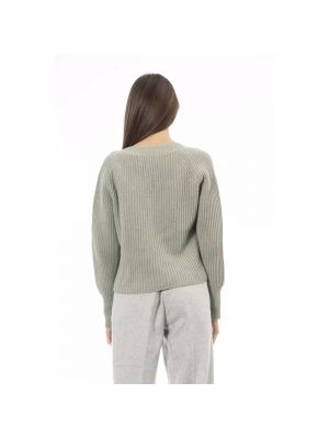 Jersey de lana de tela jersey Alpha Studio verde