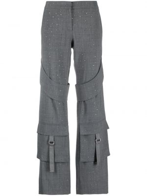 Карго панталони на точки Blumarine сиво