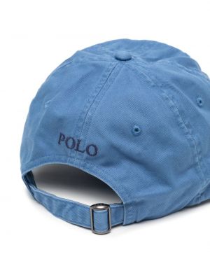 Haftowana czapka z daszkiem bawełniana Polo Ralph Lauren