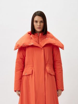 Демисезонная куртка Patrizia Pepe оранжевая