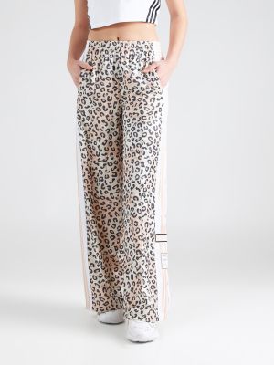 Pantaloni leopardato Adidas Originals bianco