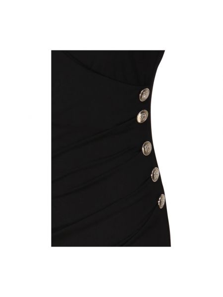 Mini vestido sin mangas con escote v Guess negro
