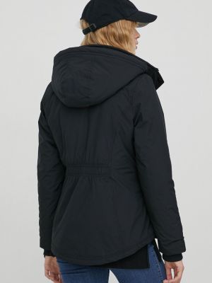 Téli kabát Hollister Co. fekete