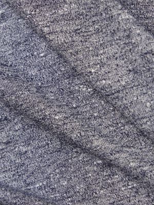 T-shirt di lino di cotone in jersey Brunello Cucinelli