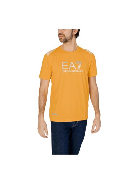 T-shirt Emporio Armani Ea7 gelb
