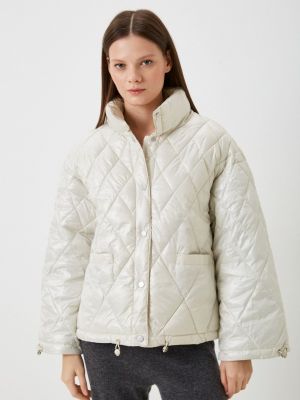 Утепленная демисезонная куртка Aaquamarina белая