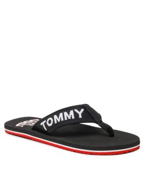 Flip flopi Tommy Jeans melns