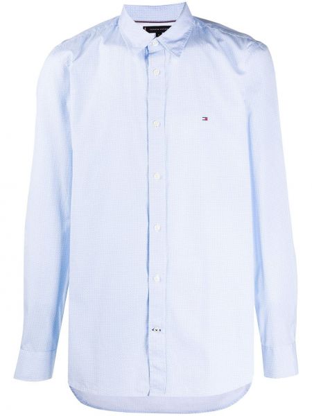 Camisa manga larga Tommy Hilfiger azul