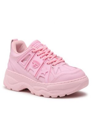 Sneakersy niskie Chiara Ferragni - różowy