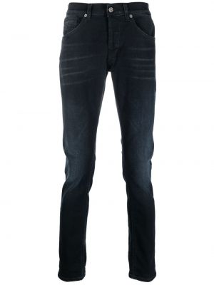 Smal skinny fit-jeans Incotex blå