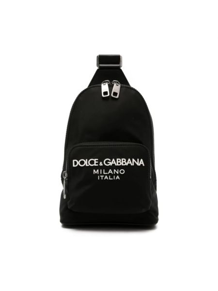 Nylonowy plecak Dolce And Gabbana czarny