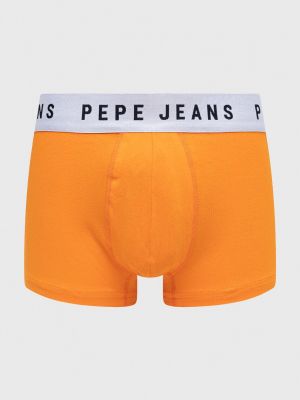 Slipy Pepe Jeans pomarańczowe