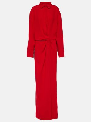 Μάξι φόρεμα Valentino κόκκινο