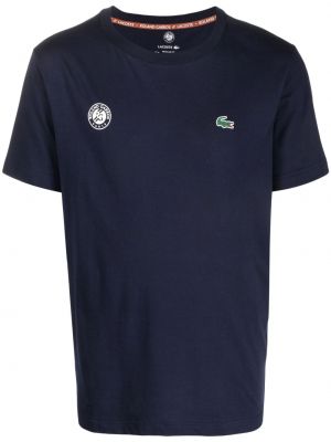 T-shirt Lacoste blå