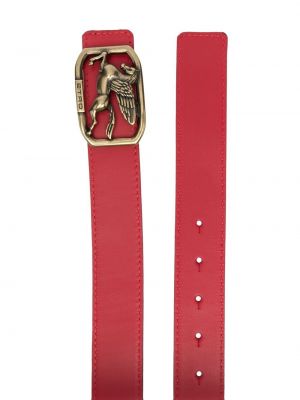 Cinturón con hebilla Etro rojo