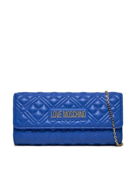 Чанта Love Moschino синьо