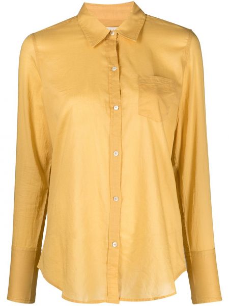 Koszula bawełniana Nili Lotan, żółty