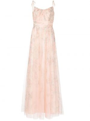 Båthals dress Marchesa Notte Bridesmaids rosa