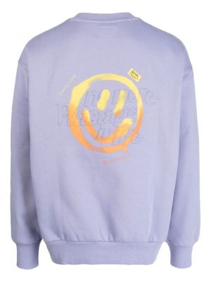 Sweatshirt mit rundem ausschnitt Izzue lila
