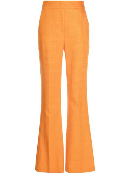 Ravne hlače Genny oranžna