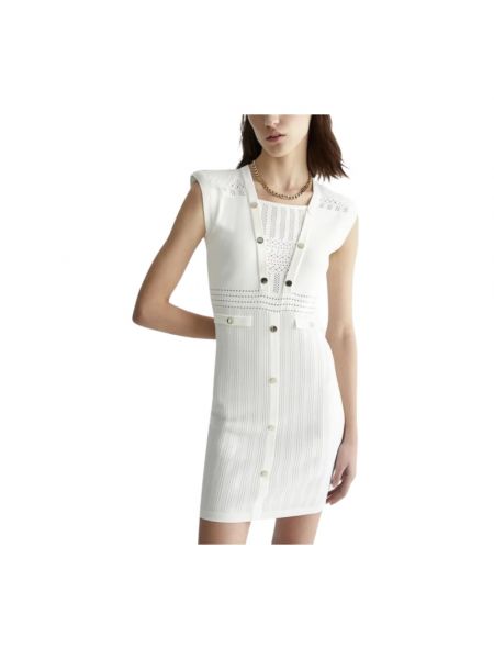 Mini vestido elegante Liu Jo blanco