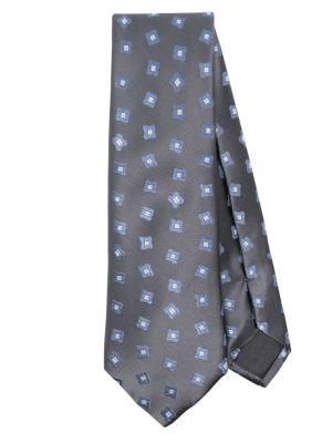 Svilena kravata s cvjetnim printom Giorgio Armani