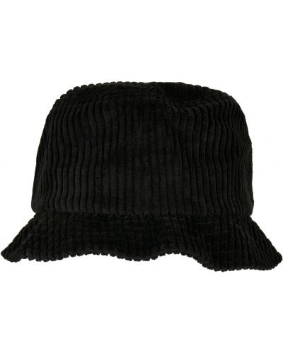 Cappello di velluto a coste Flexfit nero
