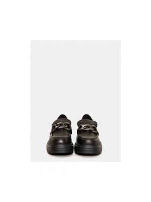 Loafers de cuero Jeannot negro