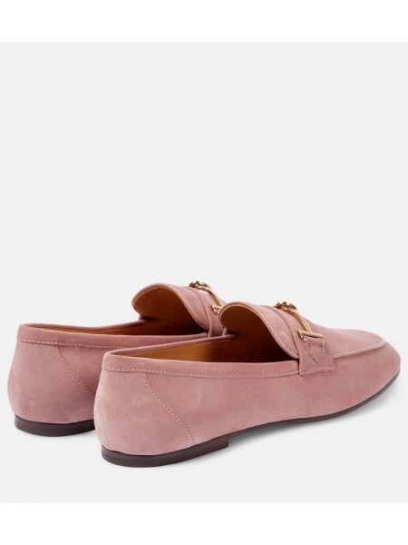 Süet mokasenler Tod's pembe