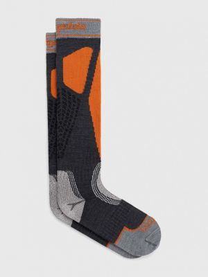 Čarape od merino vune Bridgedale narančasta