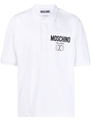 Kokvilnas polo krekls Moschino