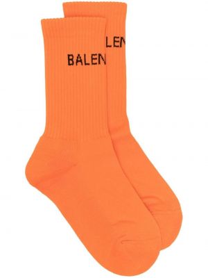 Чорапи Balenciaga оранжево