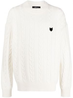 Пуловер Zzero By Songzio бяло