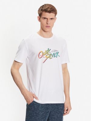 T-shirt Quiksilver weiß