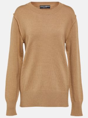 Woll pullover Dolce&gabbana beige