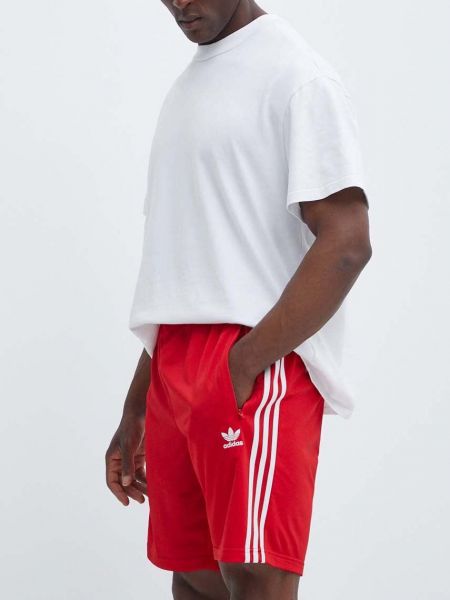 Rövidnadrág Adidas Originals piros