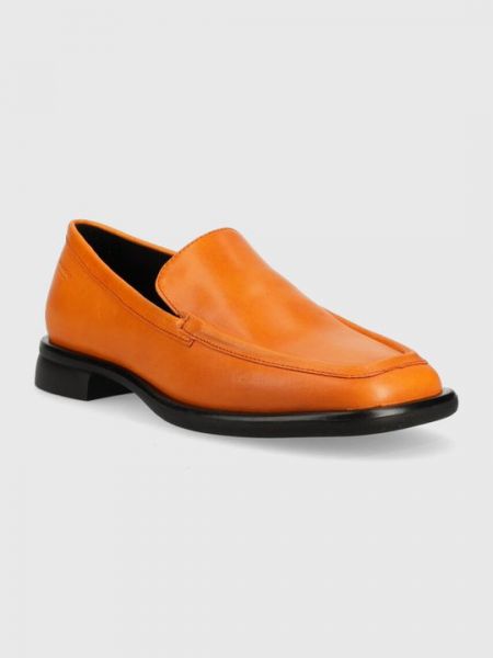 Кожаные мокасины Vagabond Shoemakers оранжевые