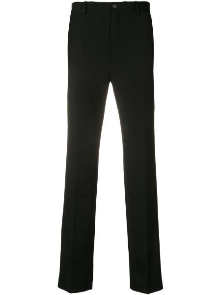 Slim fit hlače Balenciaga črna