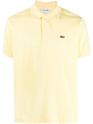 Поло тениска Lacoste жълто