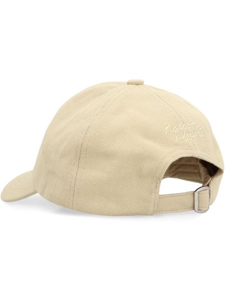 Mütze Maison Kitsuné beige