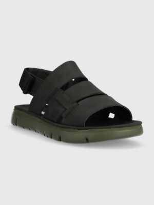 Usnjene sandali Camper črna