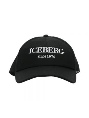 Czapka z daszkiem Iceberg czarna