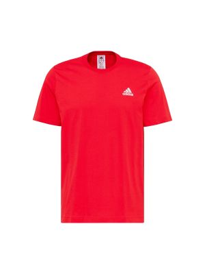 Tricou cu broderie din jerseu Adidas Sportswear roșu