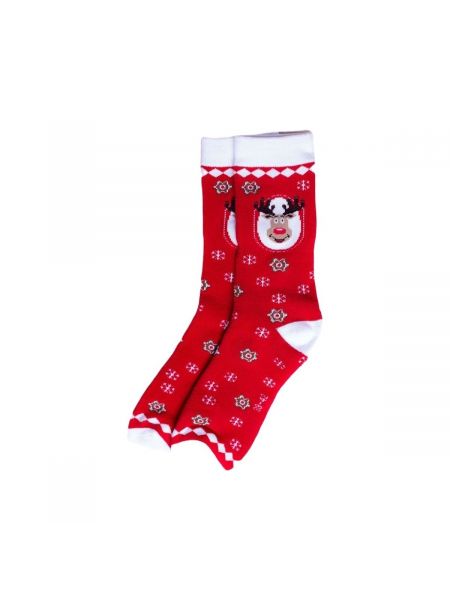 Ponožky s hvězdami Star Socks červené