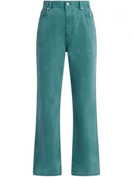 Bavlnené džínsy s rovným strihom Lacoste modrá