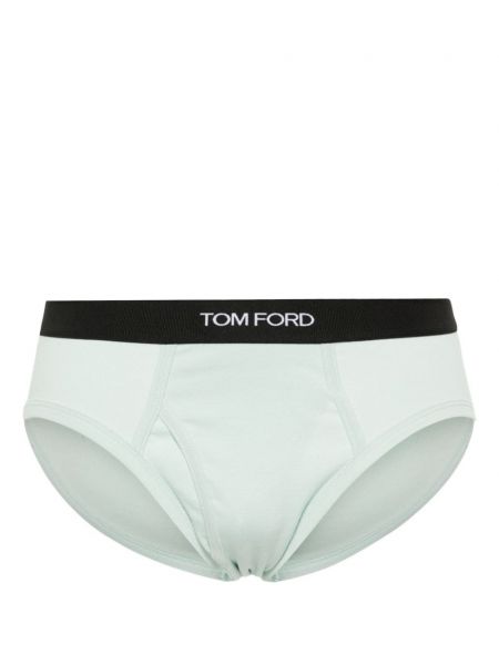 Bavlnené boxerky Tom Ford zelená