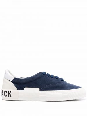 Snörning sneakers Hide&jack blå