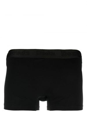 Boxershorts mit stickerei Dsquared2 schwarz